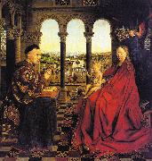 The Virgin of Chancellor Rolin Jan Van Eyck